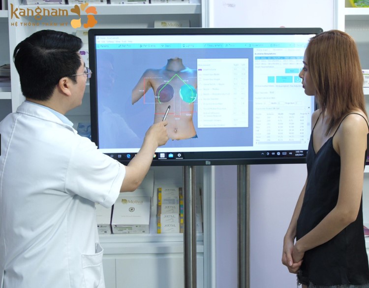 Công nghệ Vectra XT 3D xem trước kết quả