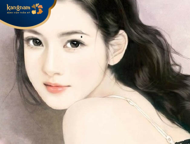 phụ nữ sở hữu nốt ruồi ở vị trí này thường có sức hấp dẫn, quyến rũ lạ kỳ, được nam giới chú ý