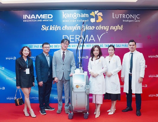 DermaV là laser mạnh nhất trong điều trị mạch máu hiện nay