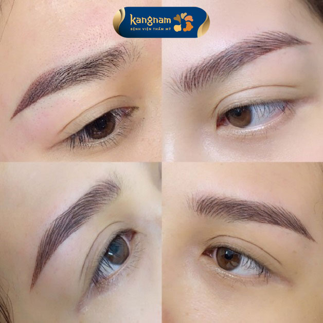 Ngọc Anh hài lòng với dáng chân mày mới