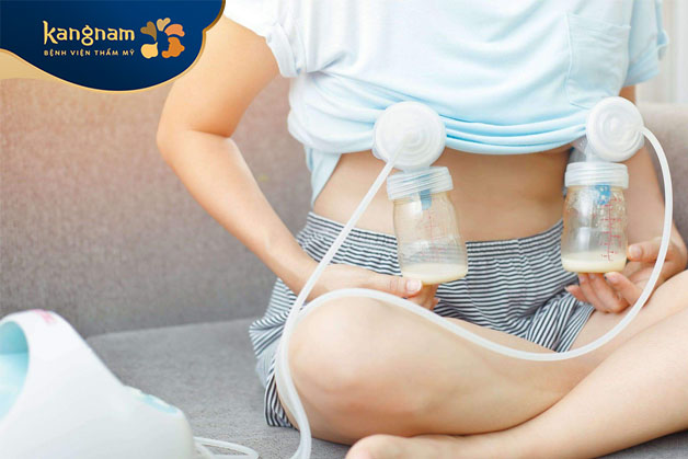 sử dụng máy hút sữa