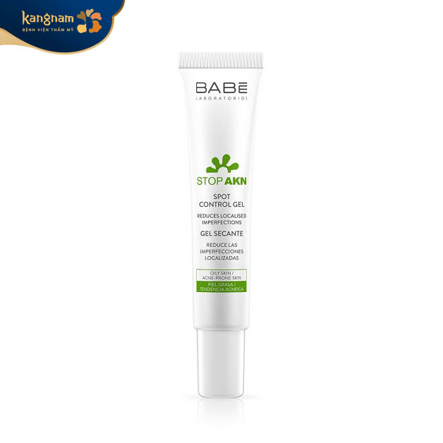 Babe STOP AKN Spot Control Gel giúp giảm mụn viêm hiệu quả