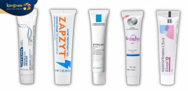 Sử dụng các loại kem trị mụn chuyên dụng