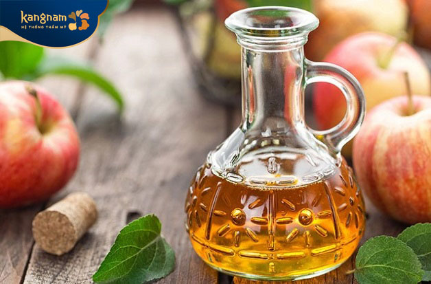 Sử dụng dấm táo trị mụn thịt