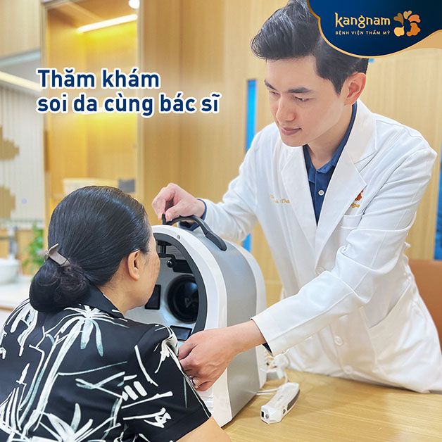 Quy trình trị mụn tại Kangnam diễn ra an toàn