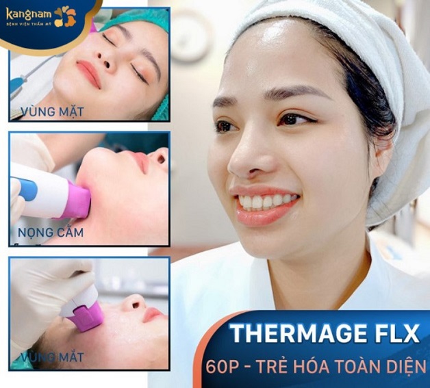 Công nghệ nâng cơ trẻ hóa Thermage FLX giúp da săn chắc, mịn màng
