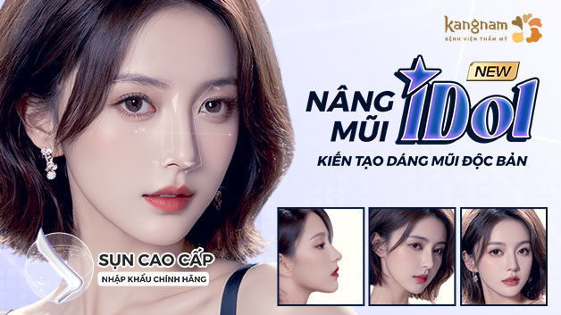 Nâng mũi Idol là công nghệ thế hệ mới được Kangnam chuyển giao độc quyền từ Hàn Quốc