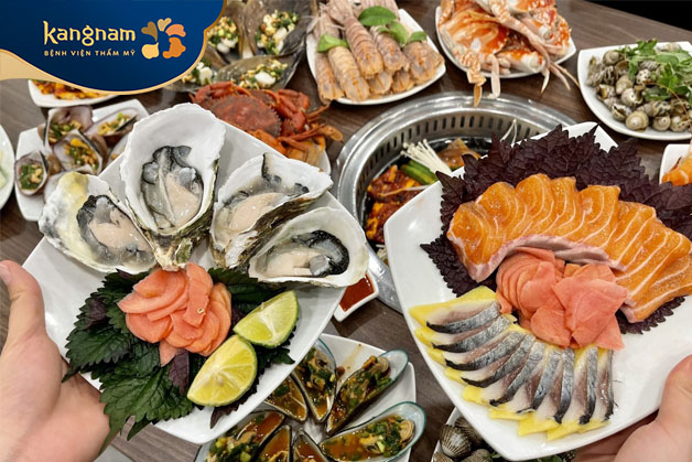 Tránh ăn hải sản sau khi gọt hàm