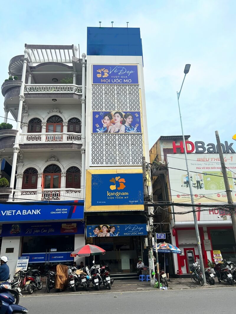 Viện Thẩm mỹ Kangnam Hải Phòng nằm ở vị trí thuận tiện đi lại