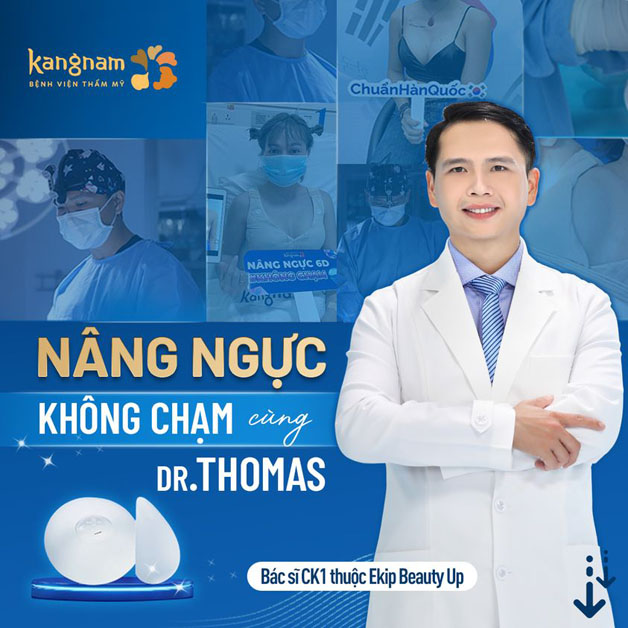 Bác sĩ nâng ngực tại Kangnam có nhiều năm kinh nghiệm, thuộc ekip chương trình Beauty Up
