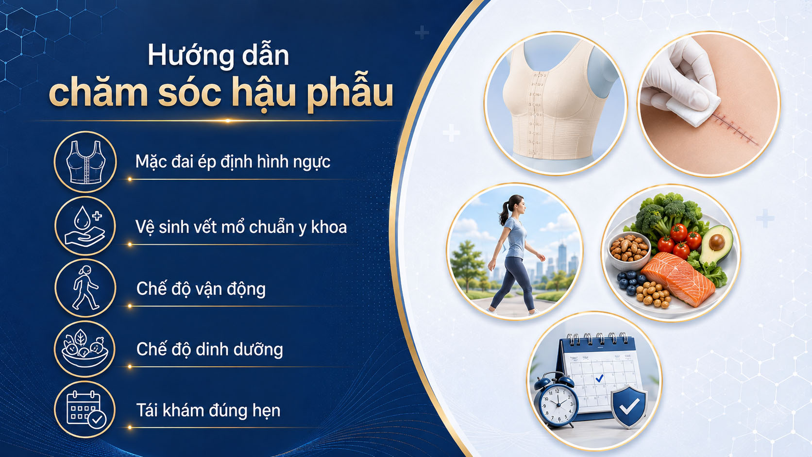 ảnh mô tả Hướng dẫn chăm sóc sau cắt ngực