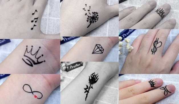 Xăm hình mini có cảm giác châm chích
