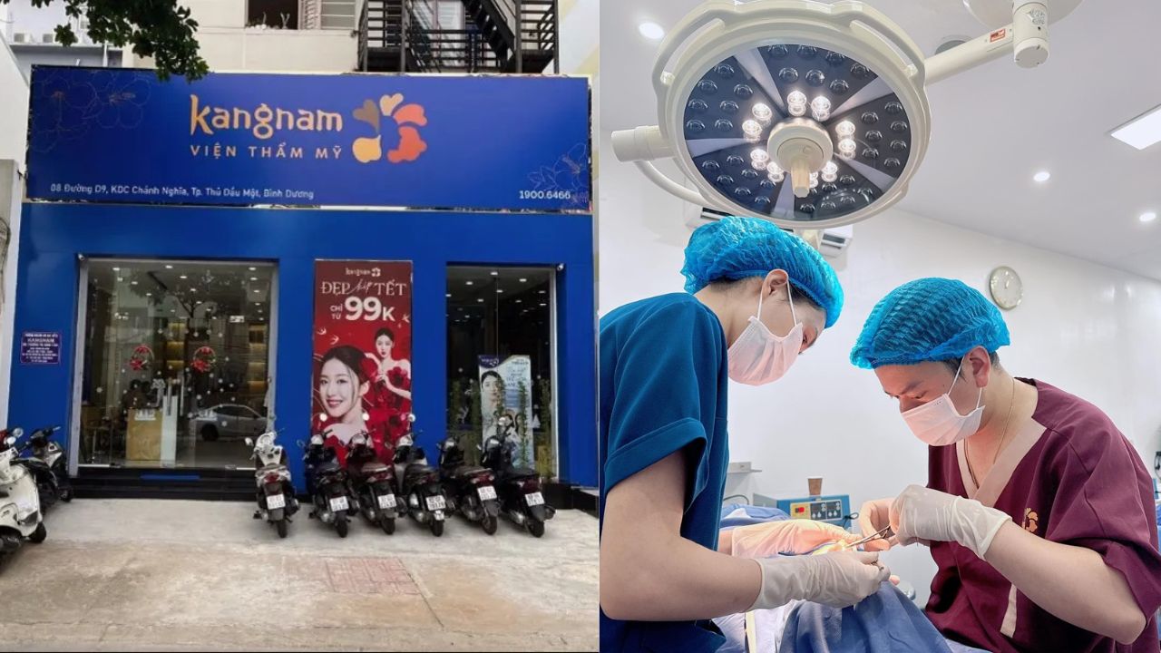 Không gian Viện thẩm mỹ Kangnam Bình Dương tại 08 D9, P. Chánh Nghĩa