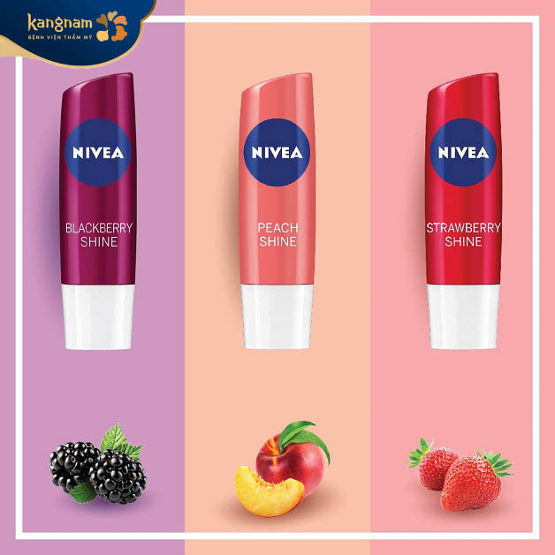 Son dưỡng môi Nivea Caring Lip Balm, cho đôi môi mềm mại, sáng màu