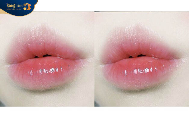 Môi lên màu đẹp tự nhiên, tươi tắn
