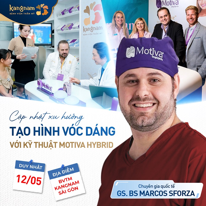 Cập nhật xu hướng tạo hình vóc dáng với kỹ thuật Motiva Hybrid cùng GS.BS Marcos Sforza