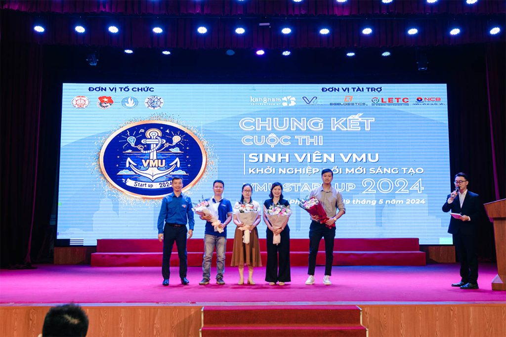 Kangnam Hải Phòng vinh dự đồng hành cùng cuộc thi Sinh viên VMU – Khởi nghiệp Đại học Hàng Hải Việt Nam