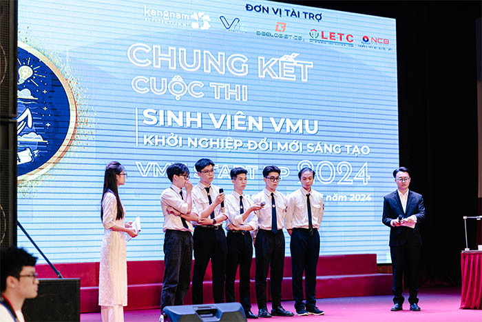 Chung kết cuộc thi Sinh viên VMU khởi nghiệp đổi mới sáng tạo