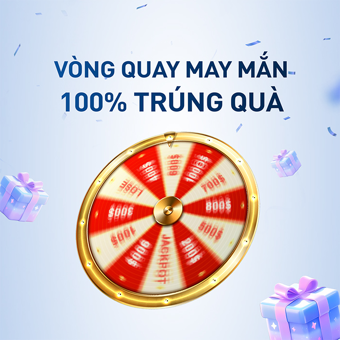 Vòng quay quà tặng - Ưu đãi bất tận
