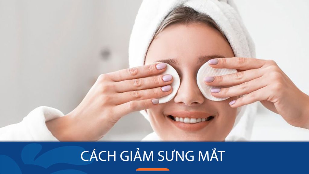 Cách giảm sưng mắt đơn giản, Bí quyết giảm sưng mắt chỉ trong 5 phút