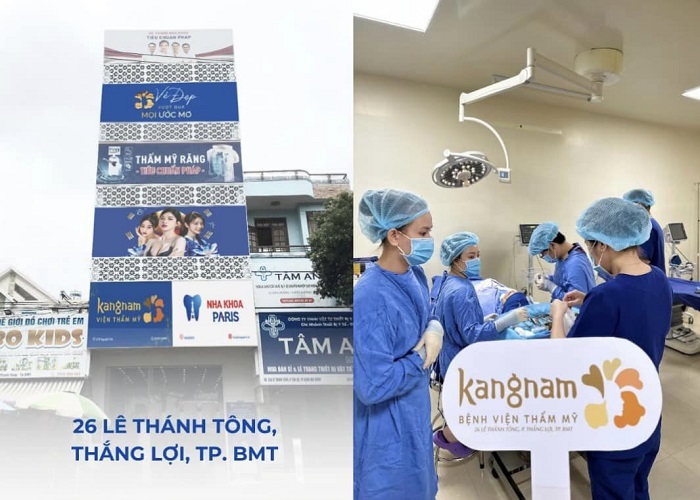 Viện thẩm mỹ Kangnam Buôn Ma Thuột sở hữu cơ sở vật chất, công nghệ thẩm mỹ hiện đại tân tiến