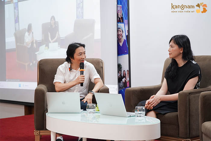 Tiến sĩ, Bác sĩ Richard Huy chia sẻ trong buổi tọa đàm