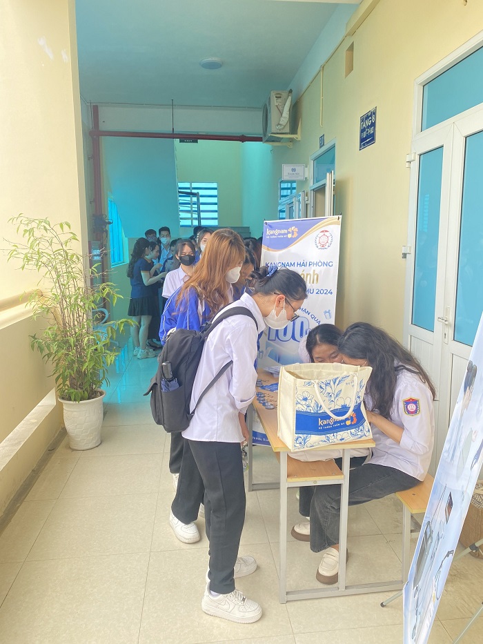 Sự kiện thu hút sự quan tâm của đông đảo các bạn sinh viên