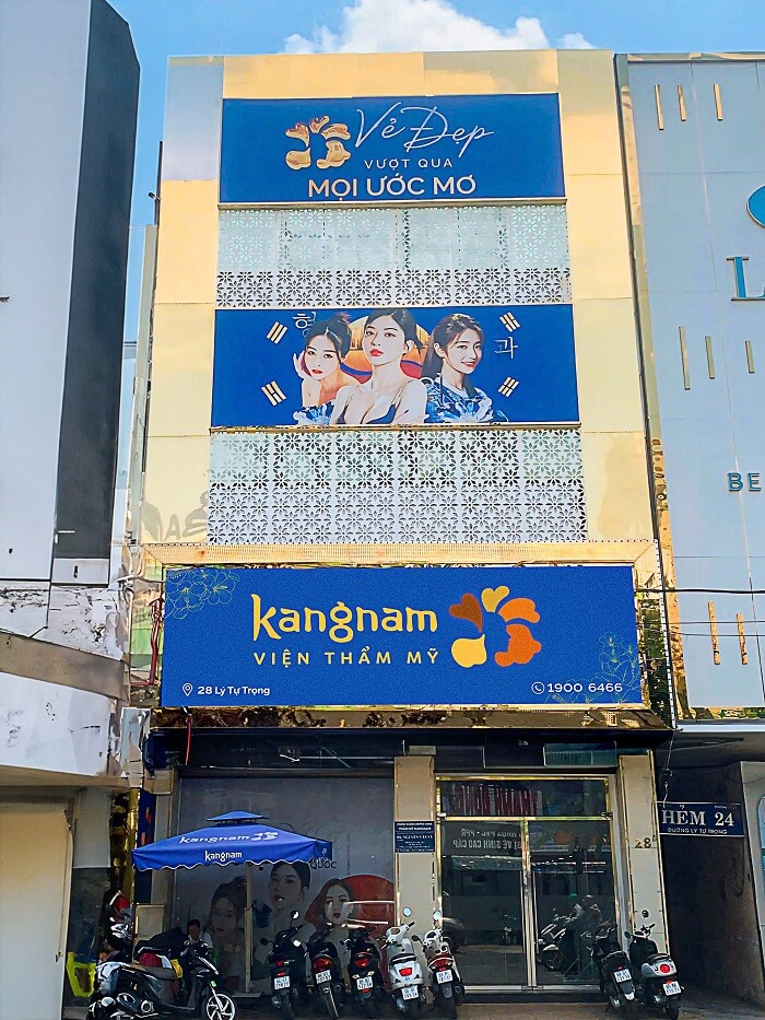 Viện thẩm mỹ Kangnam Cần Thơ, tọa lạc tại số 28 Đ. Lý Tự Trọng, An Cư, Ninh Kiều, Cần Thơ