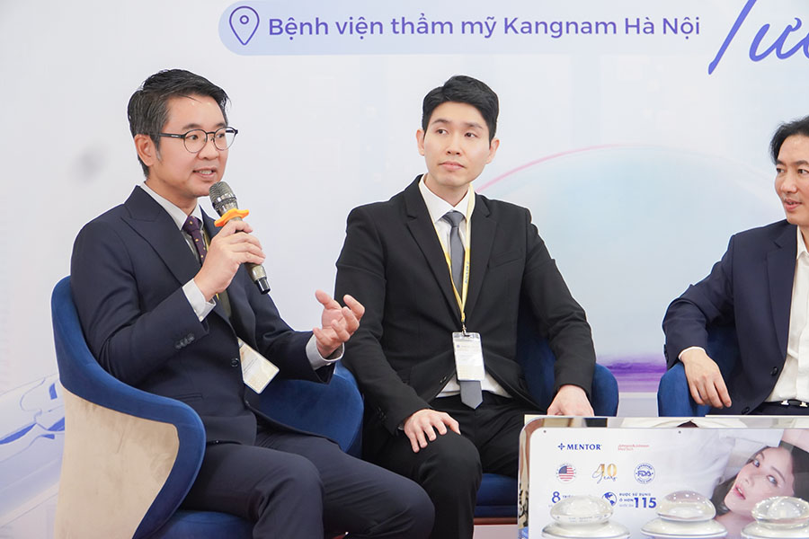 Chuyên gia thẩm mỹ vòng 1 từ Thái Lan và Hàn Quốc chia sẻ trong hội thảo