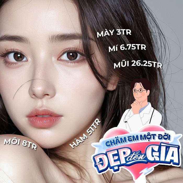 Giảm sâu các dịch vụ làm đẹp lên đến 50%