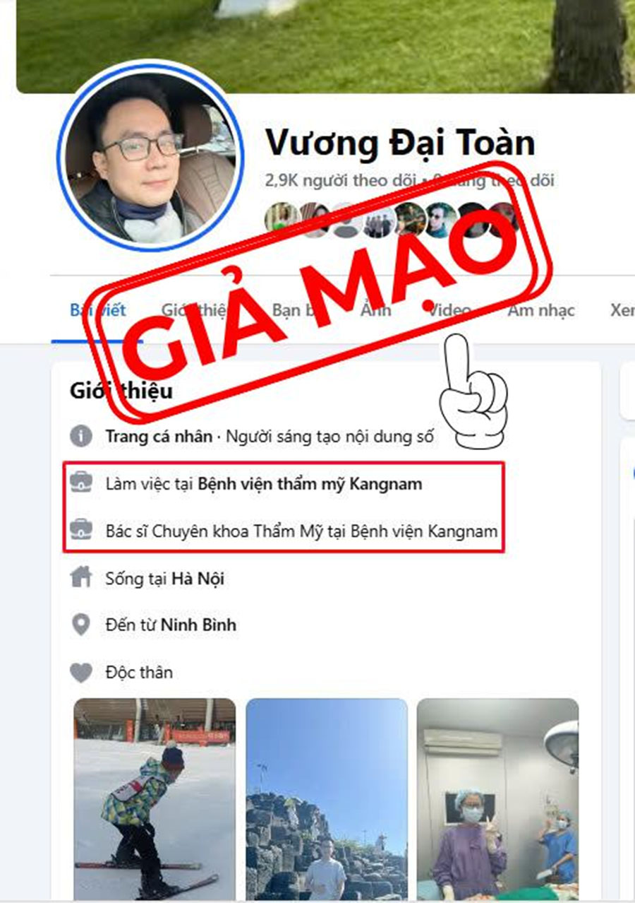 Bác sĩ giả danh bác sĩ Kangnam