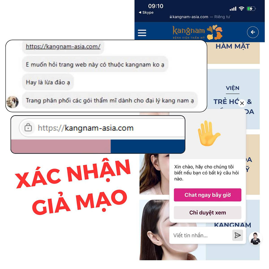 Nhiều trang web giả mạo được tạo lập