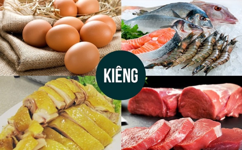 Tránh ăn các thực phẩm gây sưng tấy, làm chậm quá trình hồi phục mí mắt