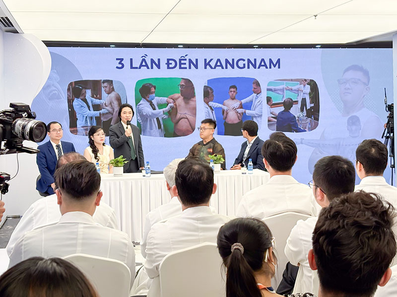 Buổi họp báo công bố kế hoạch phẫu thuật cho Trọng Nhân