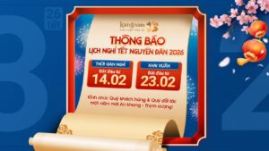 BỆNH VIỆN THẨM MỸ KANGNAM THÔNG BÁO LỊCH NGHỈ TẾT NGUYÊN ĐÁN BÍNH NGỌ 2026