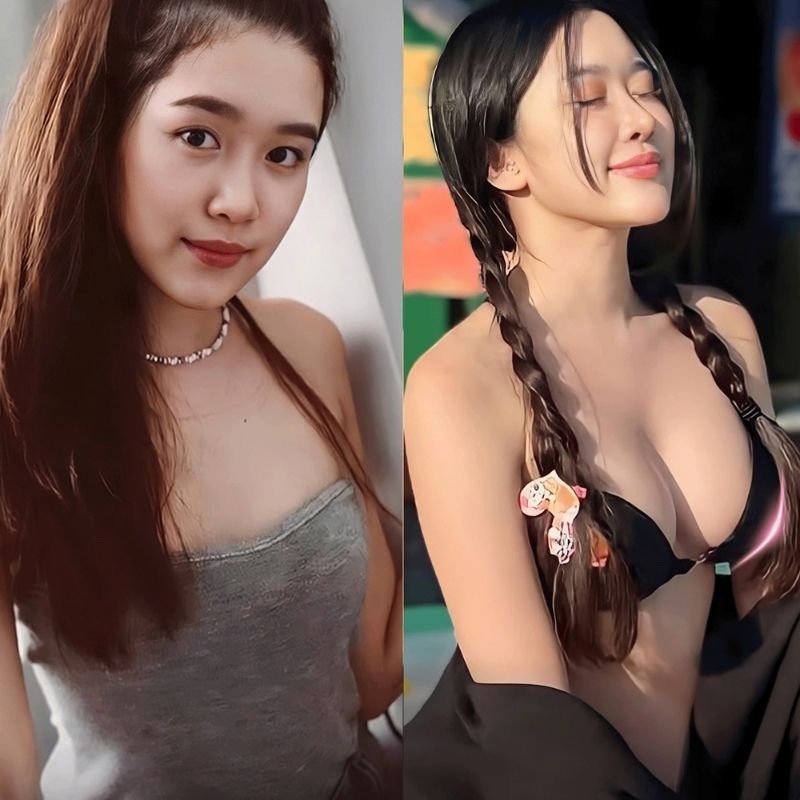 Bầu ngực tự nhiên, không lo lộ túi