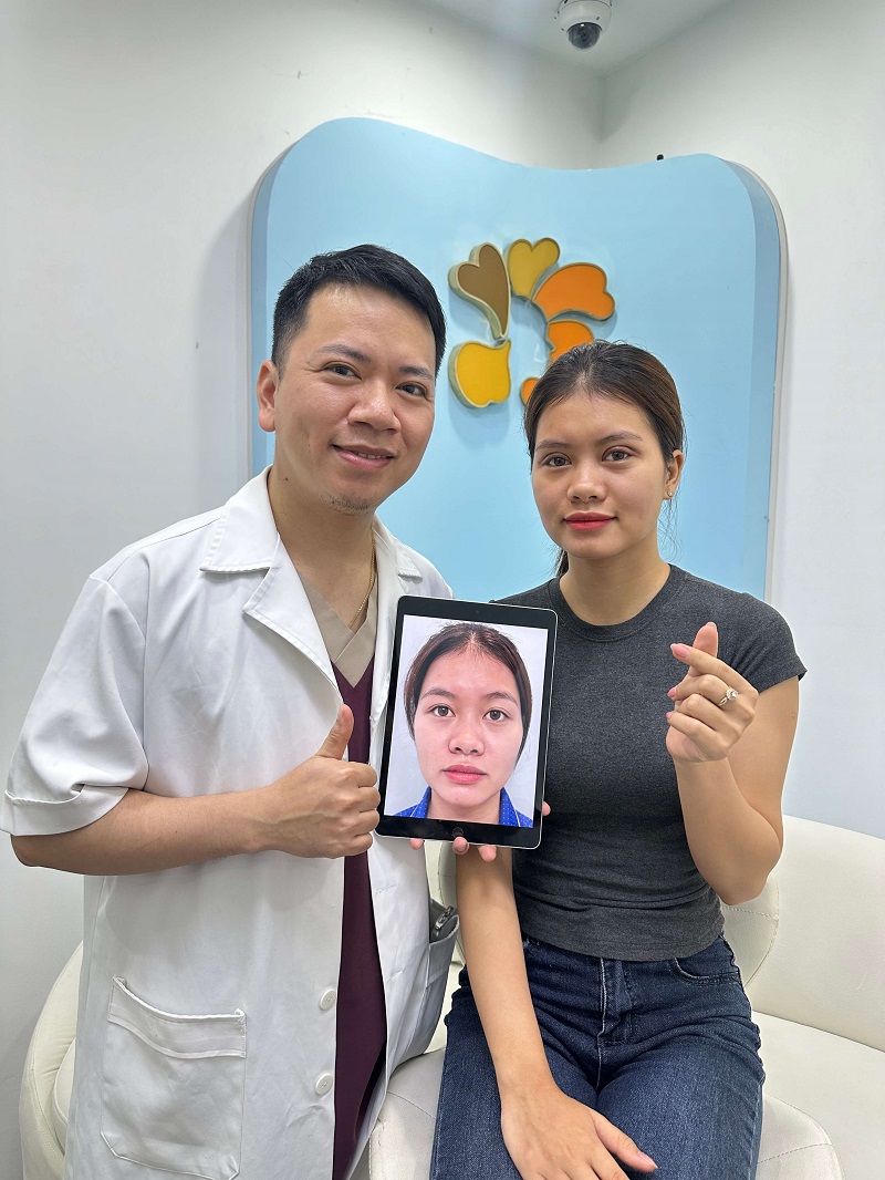 Diệu Yến thăm khám và cắt chỉ với bác sĩ Daniel Nguyễn