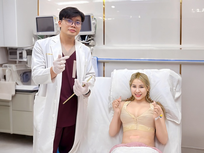 Hút mỡ nên nằm viện trong 1-2 ngày đầu để bác sĩ kiểm tra tình trạng sức khỏe, hướng dẫn vệ sinh để đảm bảo an toàn hạn chế nhiễm trùng