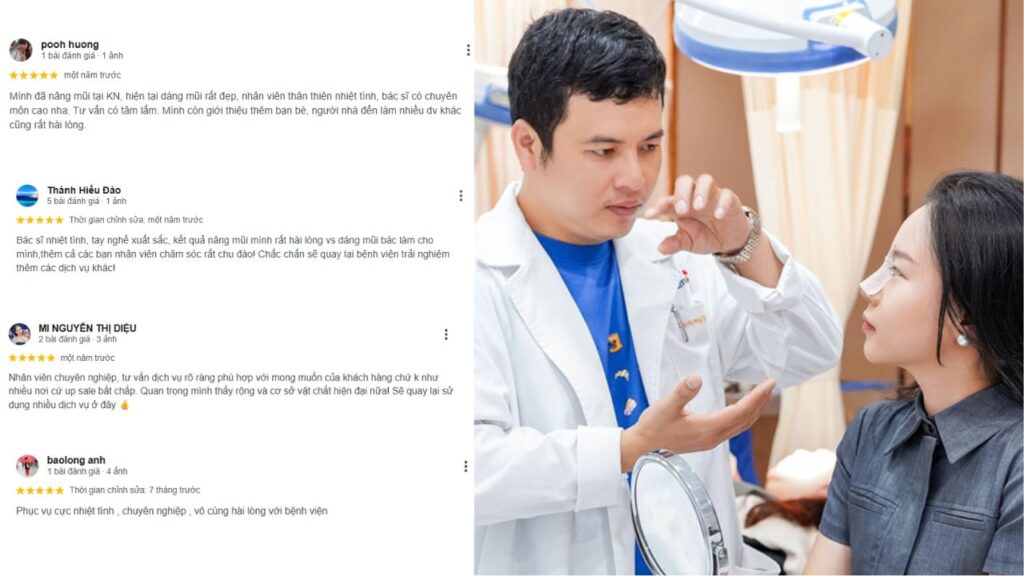 Review nâng mũi thực tế: Khách hàng đã làm chia sẻ gì sau 1 tháng, 1 năm?