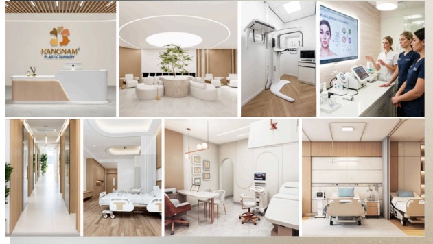 Hệ thống Bệnh viện Thẩm mỹ Kangnam chuẩn Y khoa