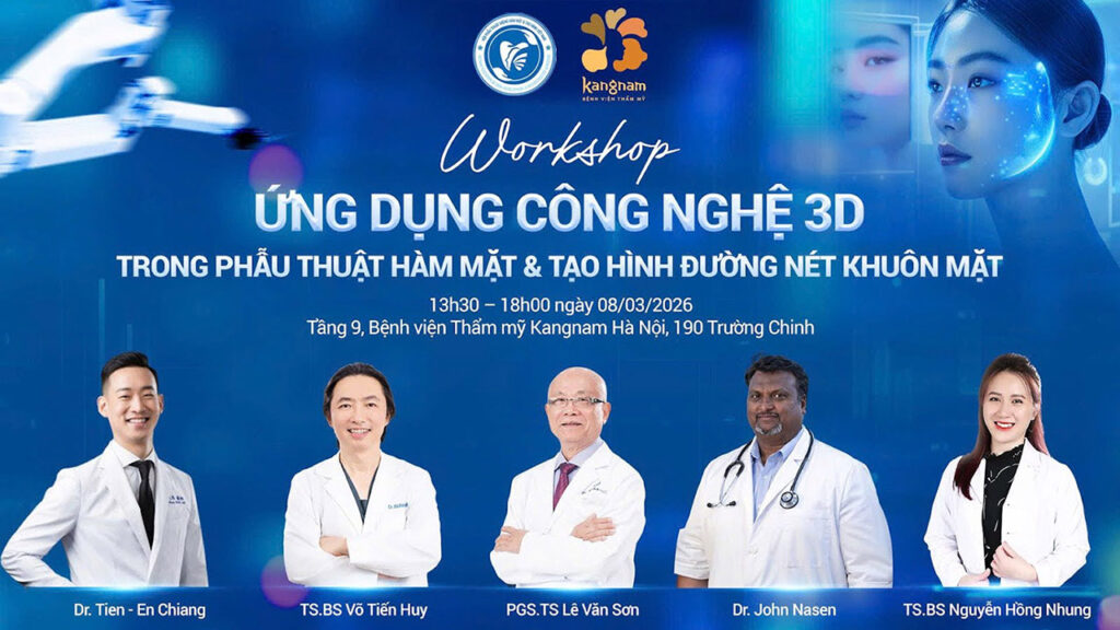HỘI THẢO KHOA HỌC: ỨNG DỤNG CÔNG NGHỆ 3D TRONG PHẪU THUẬT HÀM MẶT & TẠO HÌNH ĐƯỜNG NÉT KHUÔN MẶT