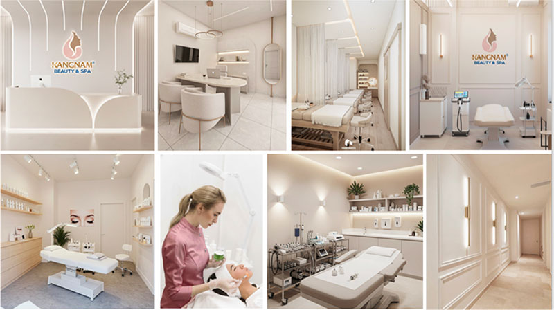 Cơ sở vật chất khang trang, đầy đủ máy móc hiện đại