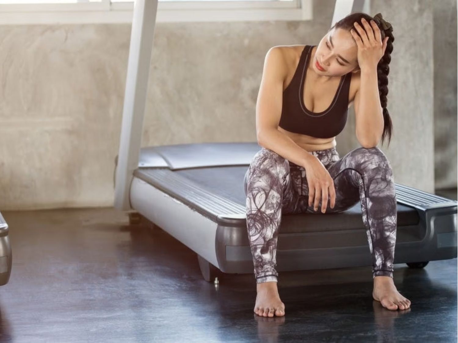 nếu thấy chóng mặt sau khi tập cần dừng lại ngay