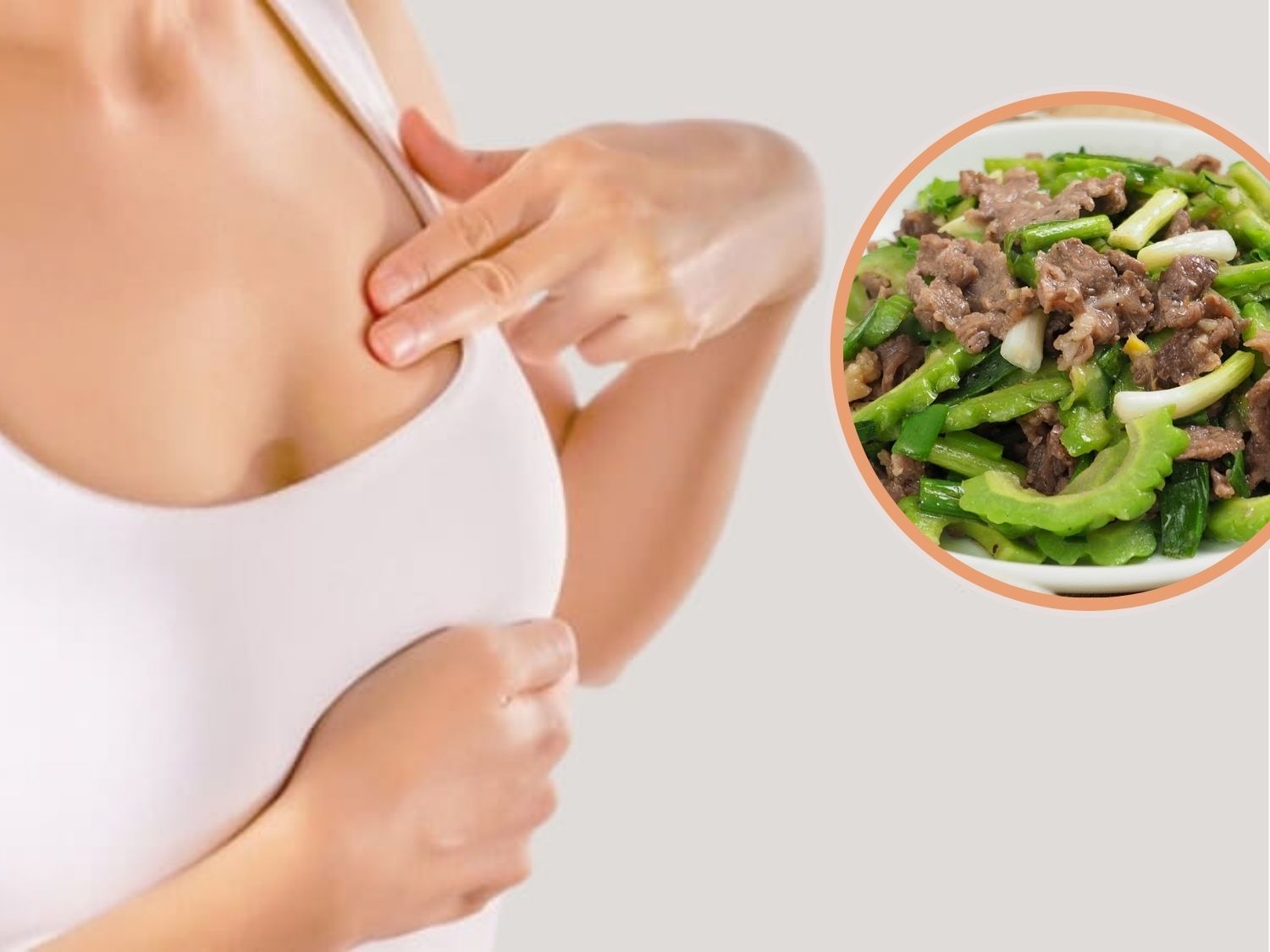 kiêng thịt bò sau nâng ngực để tránh sẹo lồi