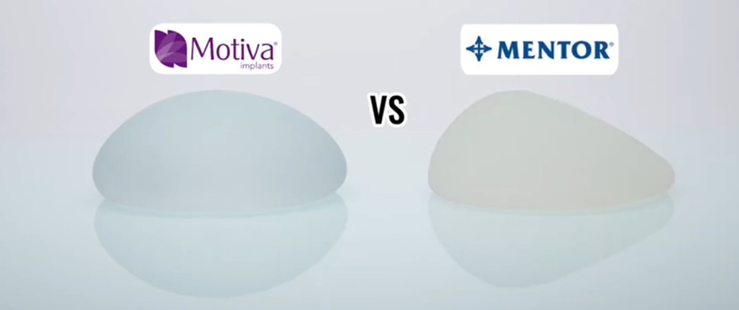 So sánh cấu tạo gel và bề mặt vỏ túi nâng ngực Mentor Xtra và Motiva Ergonomix chính hãng giúp giảm tỷ lệ bao xơ.