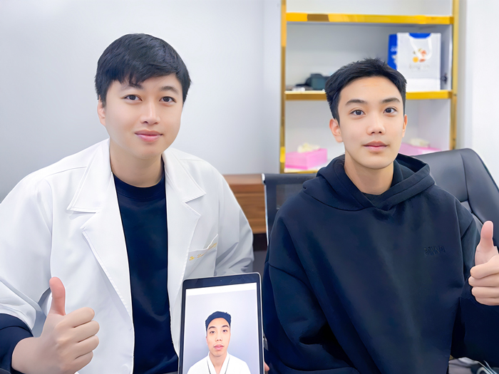 khách hàng hồi phục tốt và tái khám tại kangnam