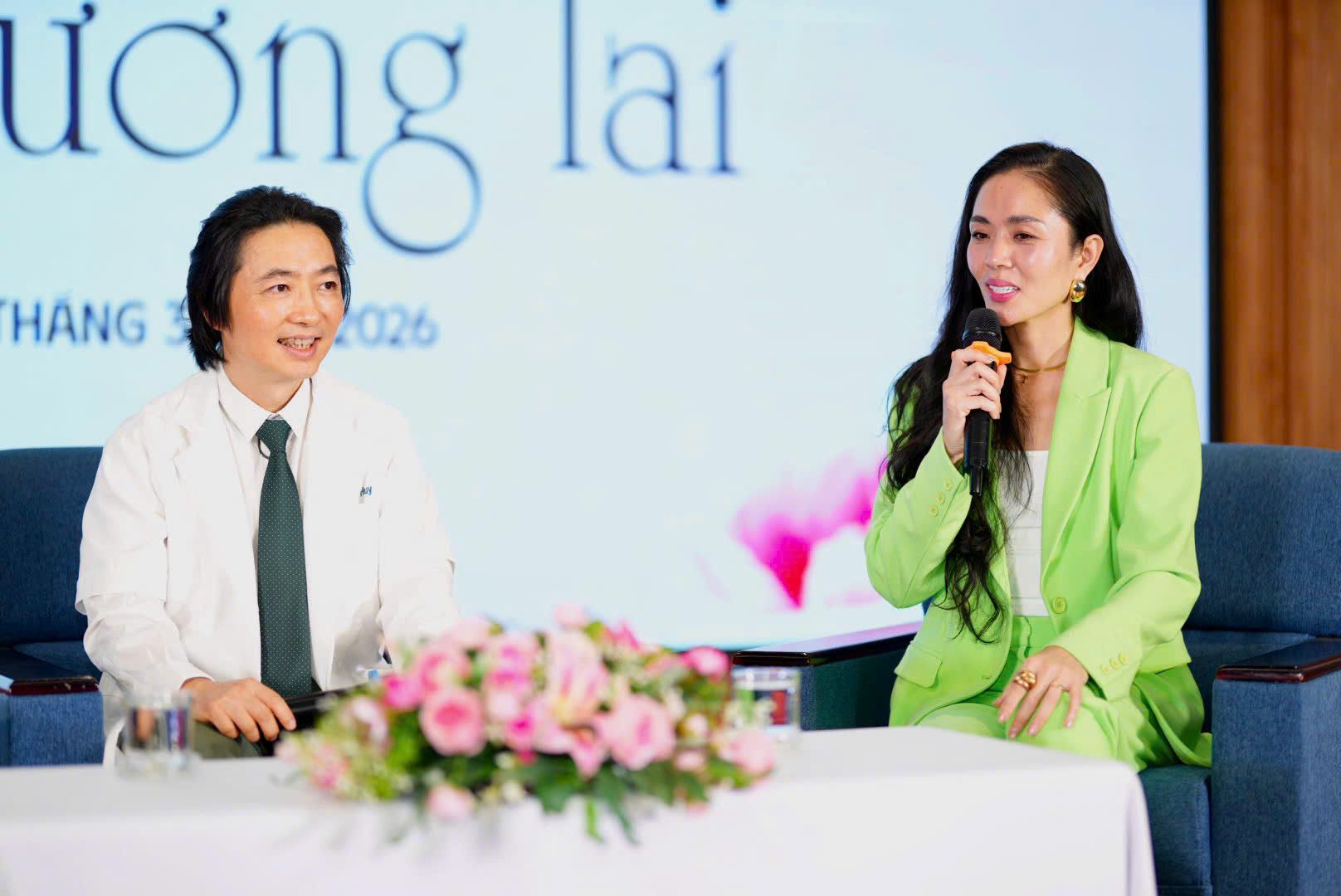 Bà Phạm Hà Thủy chia sẻ trong sự kiện