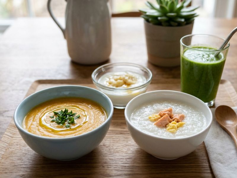 Khách hàng chỉ nên ăn đồ mềm như cháo, soup, nước ép sau khi chỉnh hàm