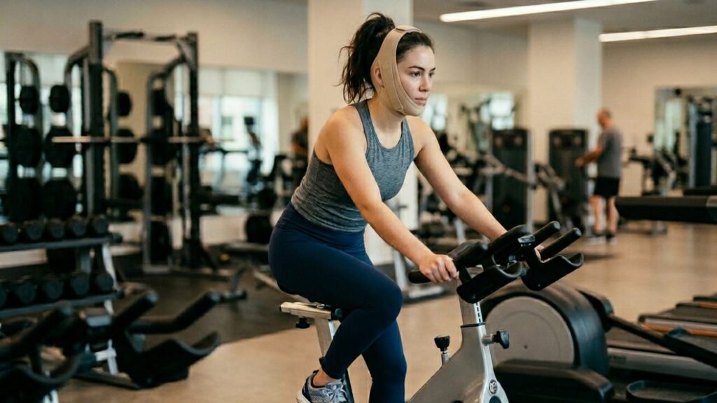 Sau hạ gò má có được tập gym không? Bao lâu có thể vận động trở lại