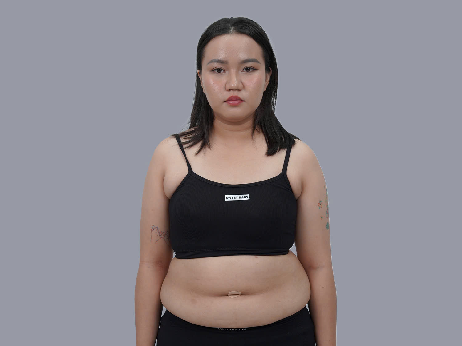 Gia Hân gặp tình trạng mỡ thừa tích tụ nhiều năm
